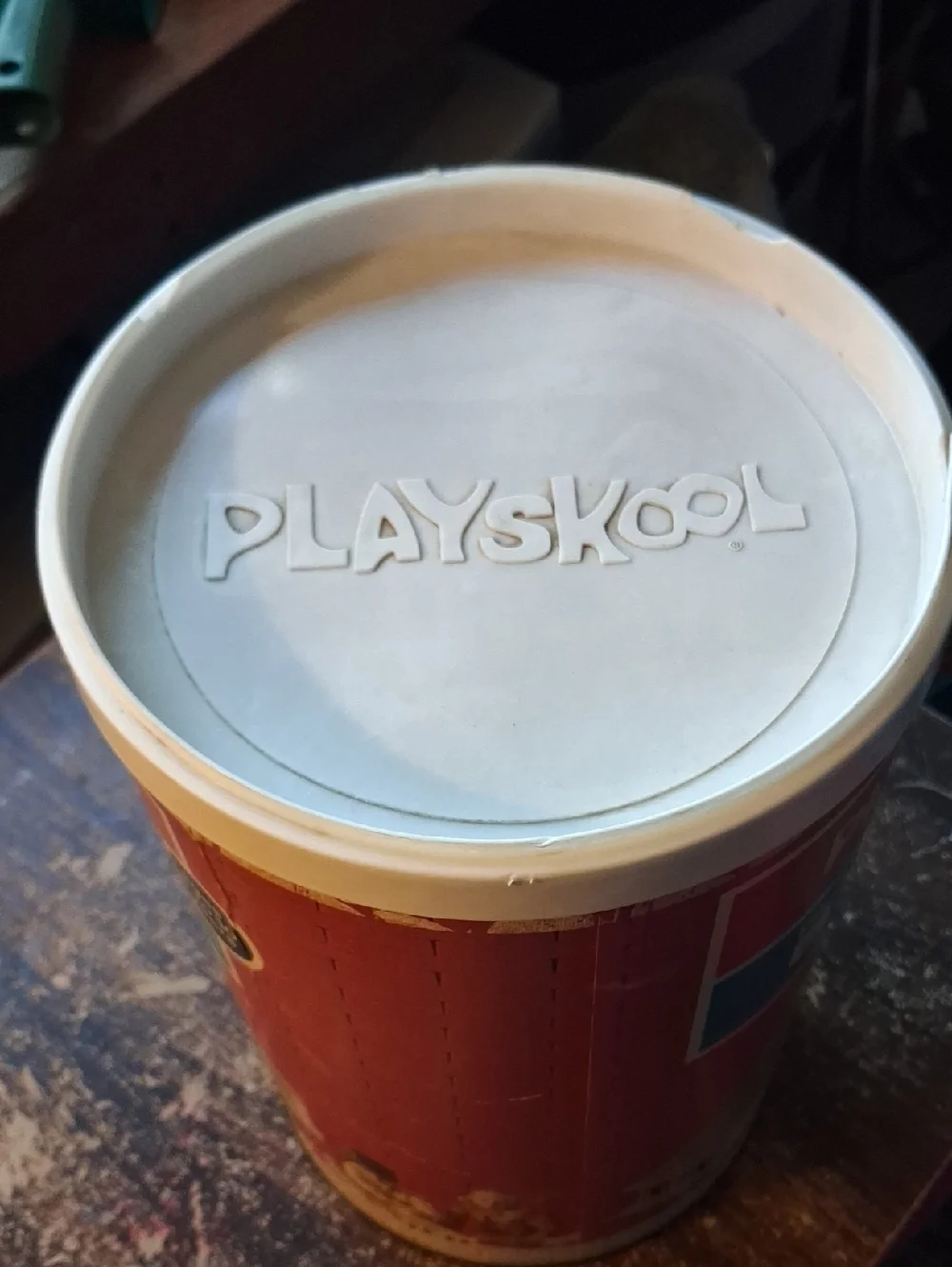 Vintage Playskool Plastic Building Bricks No. 535